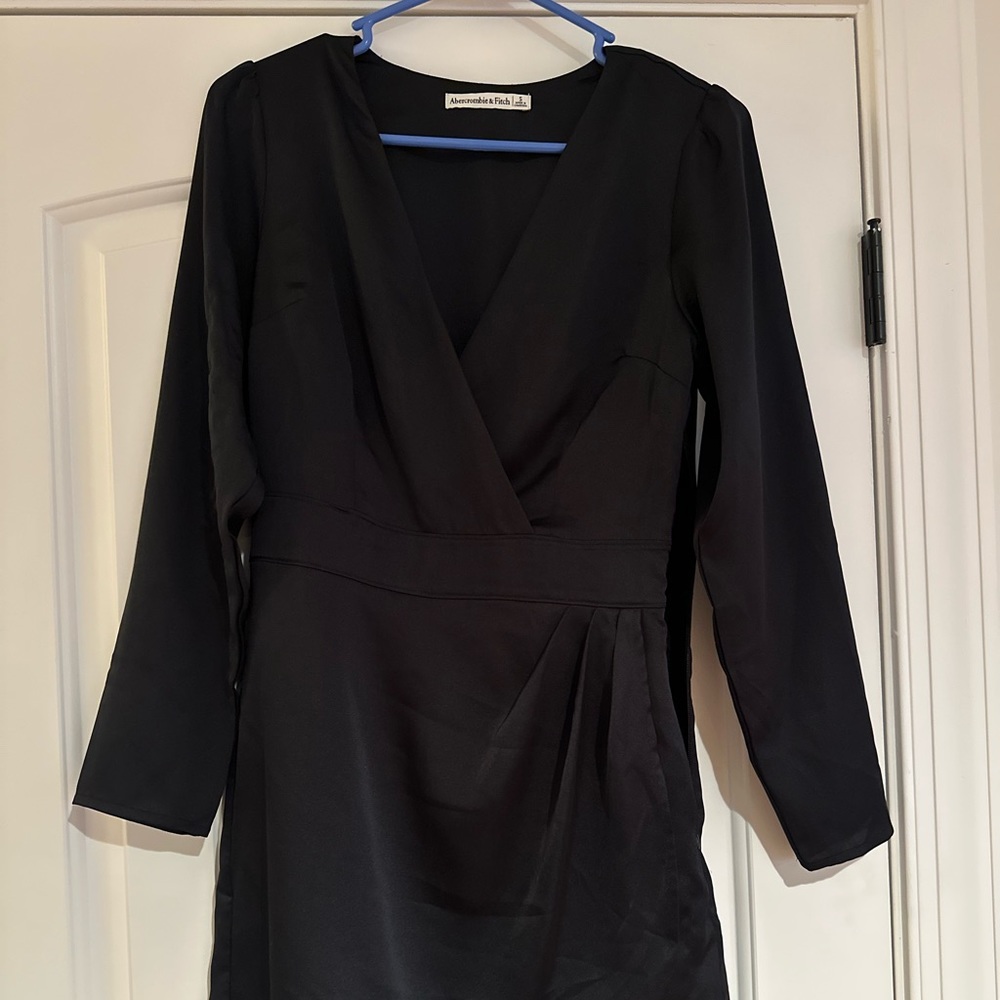 Abercrombie Black Long Sleeve Dress